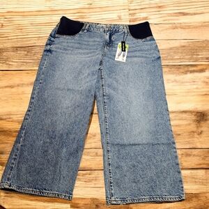 S.O.N.G. Maternity "90s Straight" jeans Under Belly Size L. XL